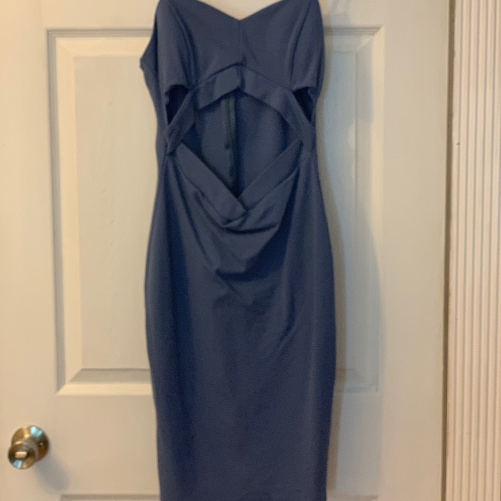 Blue Midi Dress